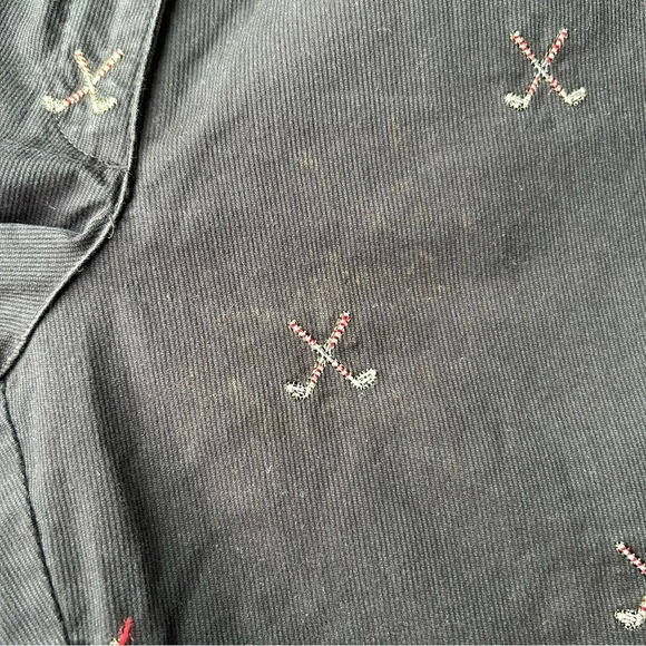 Liz Golf Cathren Golf Club Embroidered Capri Pants - Picture 13 of 13